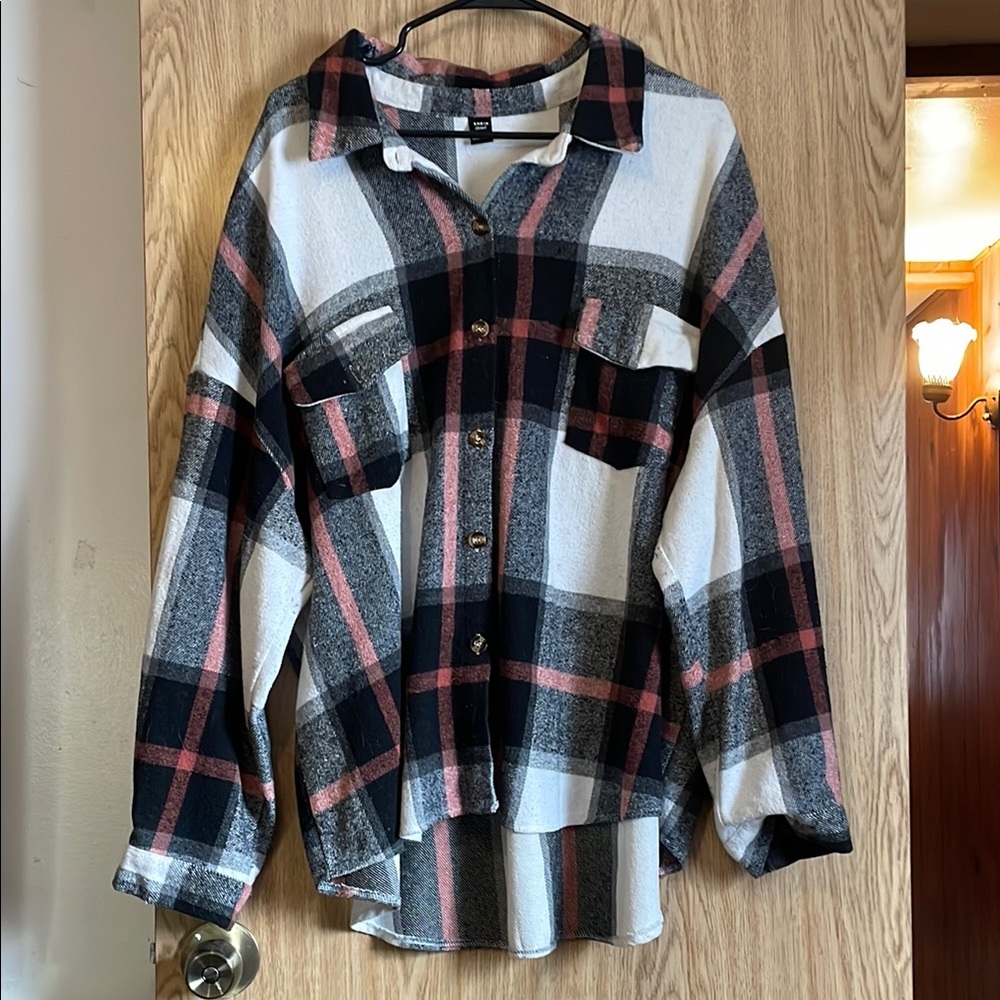 SHEIN Plaid Shirt